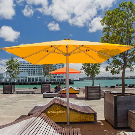 Nova Series 13' Square Giant Center Post Umbrella