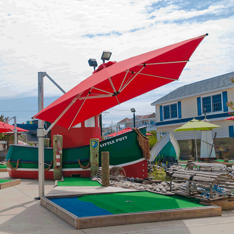 Eclipse Series 10' Square Cantilever Umbrella