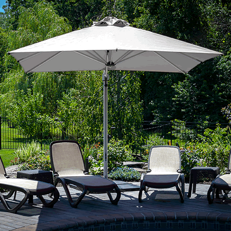 Eclipse Series 10' Square Cantilever Umbrella
