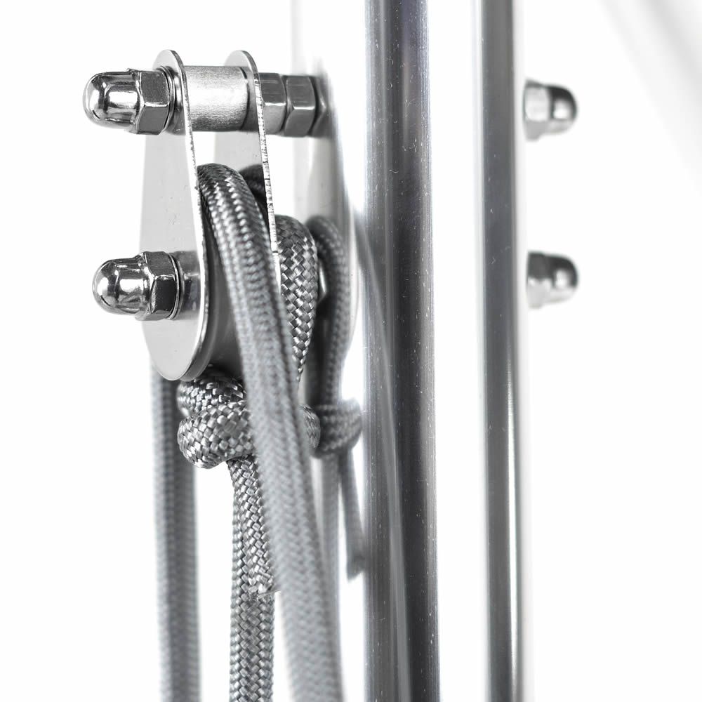Greenwich Series Square Aluminum Market Umbrella