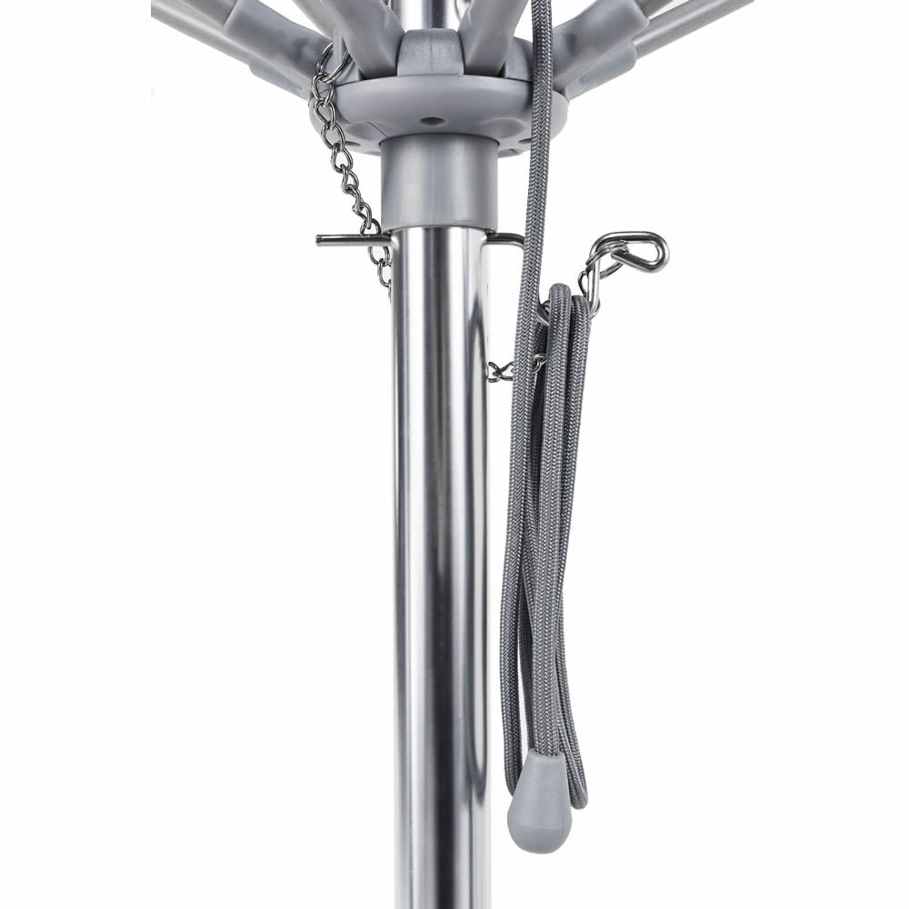 Monterey Collection Square Fiberglass Market Umbrella