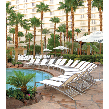 South Beach Relaxed Sling Chaise Lounge