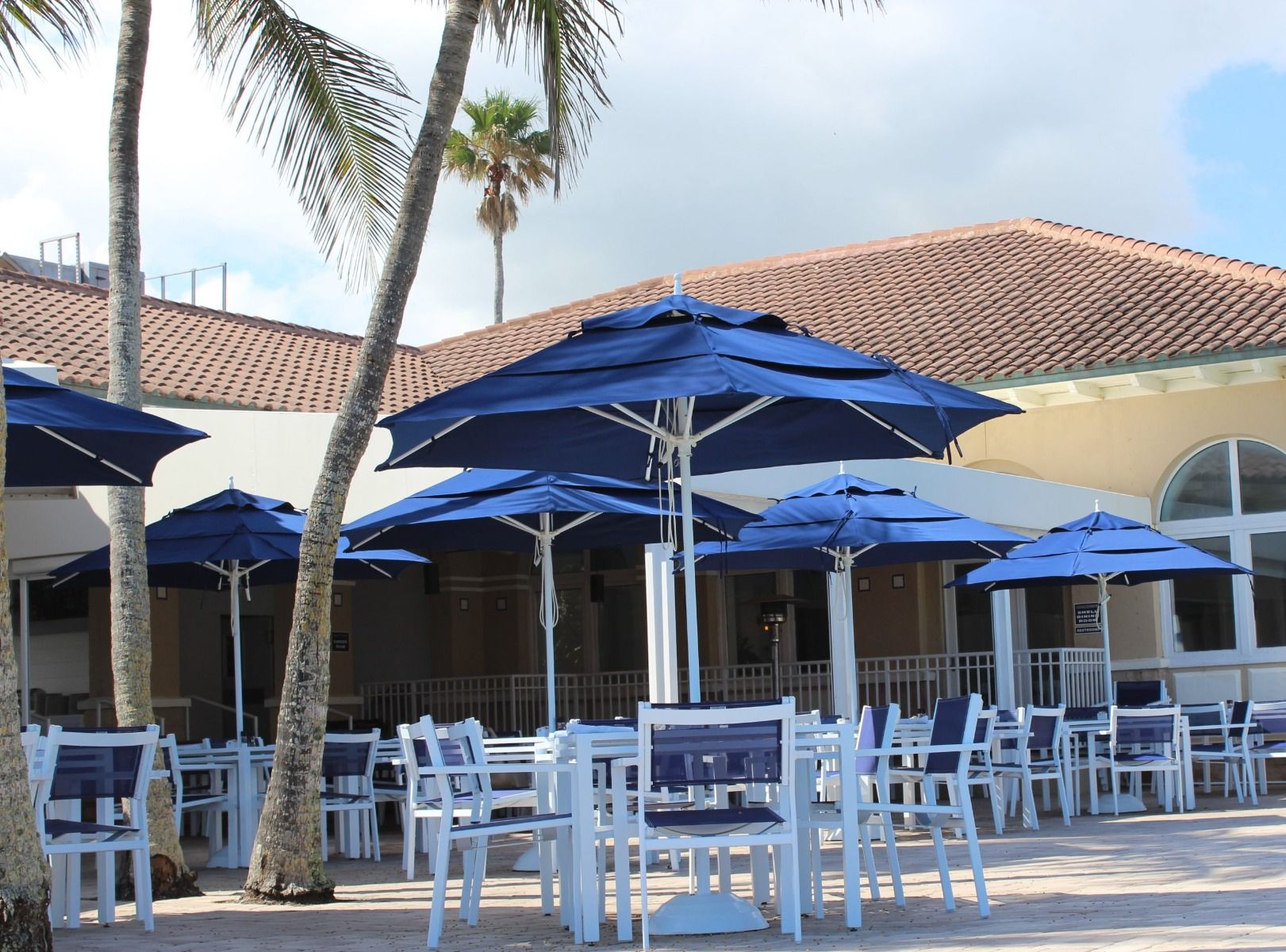 South Beach Heavy Duty Commercial Umbrella, 7.5 Foot Diameter