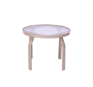 Bonaire Acrylic Top Side Tables