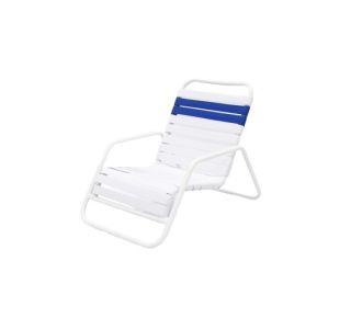 Aruba Strap Sand Chair with Round Aluminum Frame