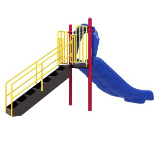 4' Freestanding Double Slide