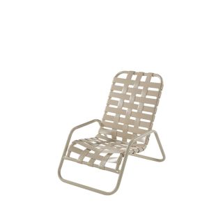 Country Club Cross Strap Beach Sand Chair