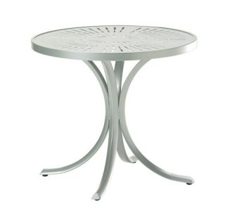 La'Stratta Patterned Aluminum Dining Tables