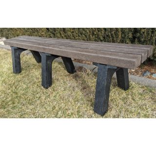 Trail Bench w/ Black Legs