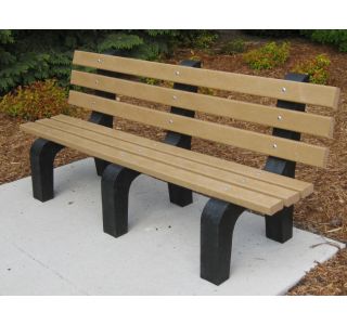Traditional Bench w/ Black Legs