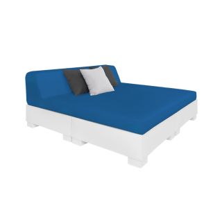 Affinity Square Sunbed With Backrest Cushion