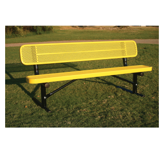 Rivendale Rectangular Bench with Back