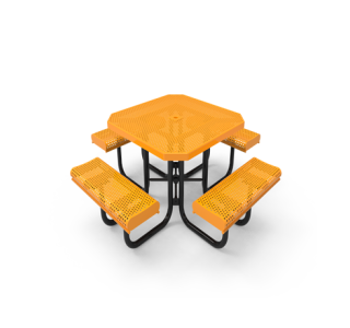 Rivendale Octagon Portable Table with Rolled Edges