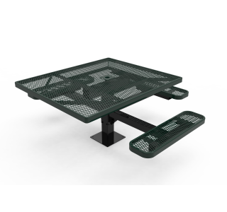 Rivendale Square Pedestal Table- ADA Accessible