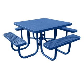 Champion Series Square Picnic Table - Free Standing - 4' Top