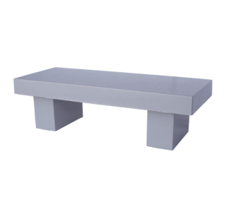 NB Series Concrete Flat Backless Bench