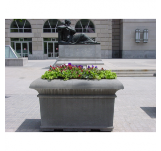 Aurora Series Square Concrete Planter