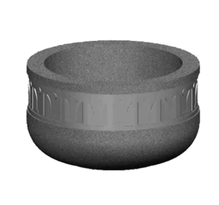 Sedona Series Round Concrete Planter