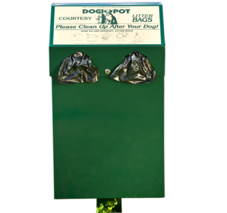 Dogvalet Aluminum Bag Dispenser / Waste Container
