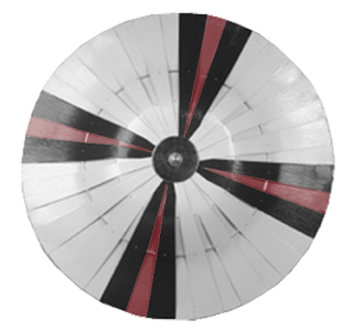 The 701 Aluminum Designer Vane Umbrella