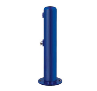 Metal Pedestal Outdoor Foot Shower