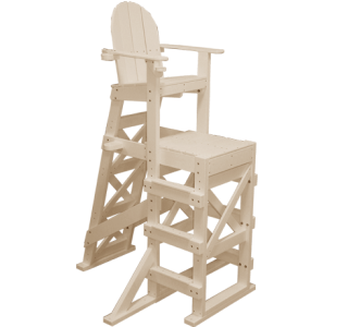 Tall Lifeguard Chair With Side Steps