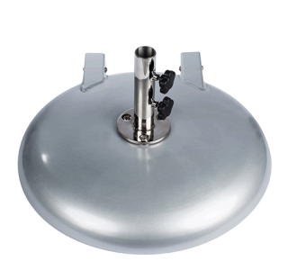Premium Aluminum Shell Umbrella Base - 100 lbs.