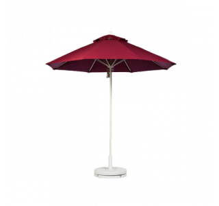Monterey Collection Octagon Fiberglass Market Umbrella