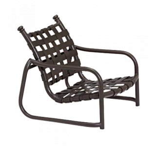 La Scala Cross-Strap Sand Chair