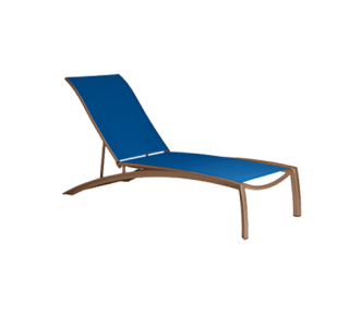 South Beach Relaxed Sling Chaise Lounge