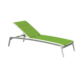 Elance Relaxed Sling Armless Chaise Lounge