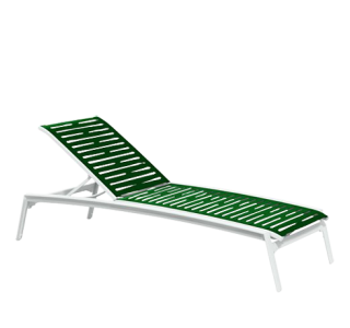 Elance Segment Armless Chaise Lounge