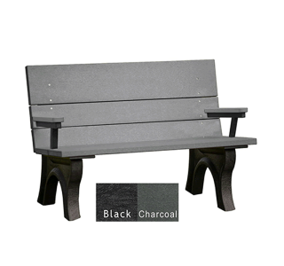 Traditional ADA Bench with Arms