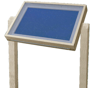 Specialty Viewing Center with Posts