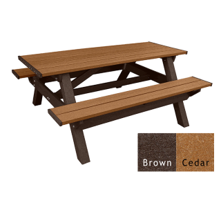 Deluxe Rectangle Picnic Table