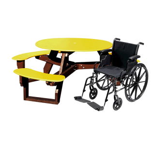Open Round Universal Access Table